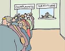 complaints gratitude